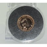 Gold Proof half sovereign, dated 2016 (P3)