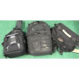 3 x camera kit bags to include quality ActivZone ProTactic 450AW professional all weather camera