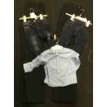 Childrens clothing including two pairs of Next Jeans 9-12m and a next shirt 9-12m. (ref 93, 106