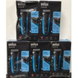 Five Series 3 Braun electric shavers (ref 82)