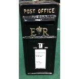 A Black ER post box with keys(260)