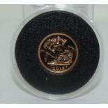 Gold Proof half sovereign, dated 2016 (p2)