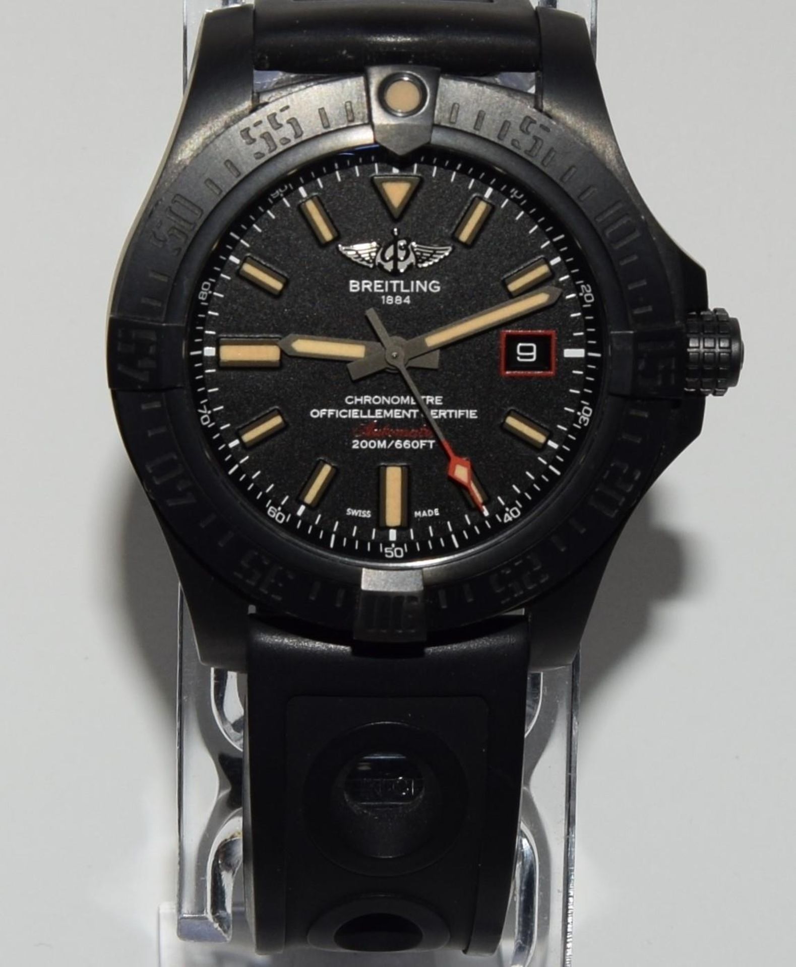 Breitling Avenger Blackbird, Mod V1731110, Box and papers. (ref 64) - Image 2 of 9