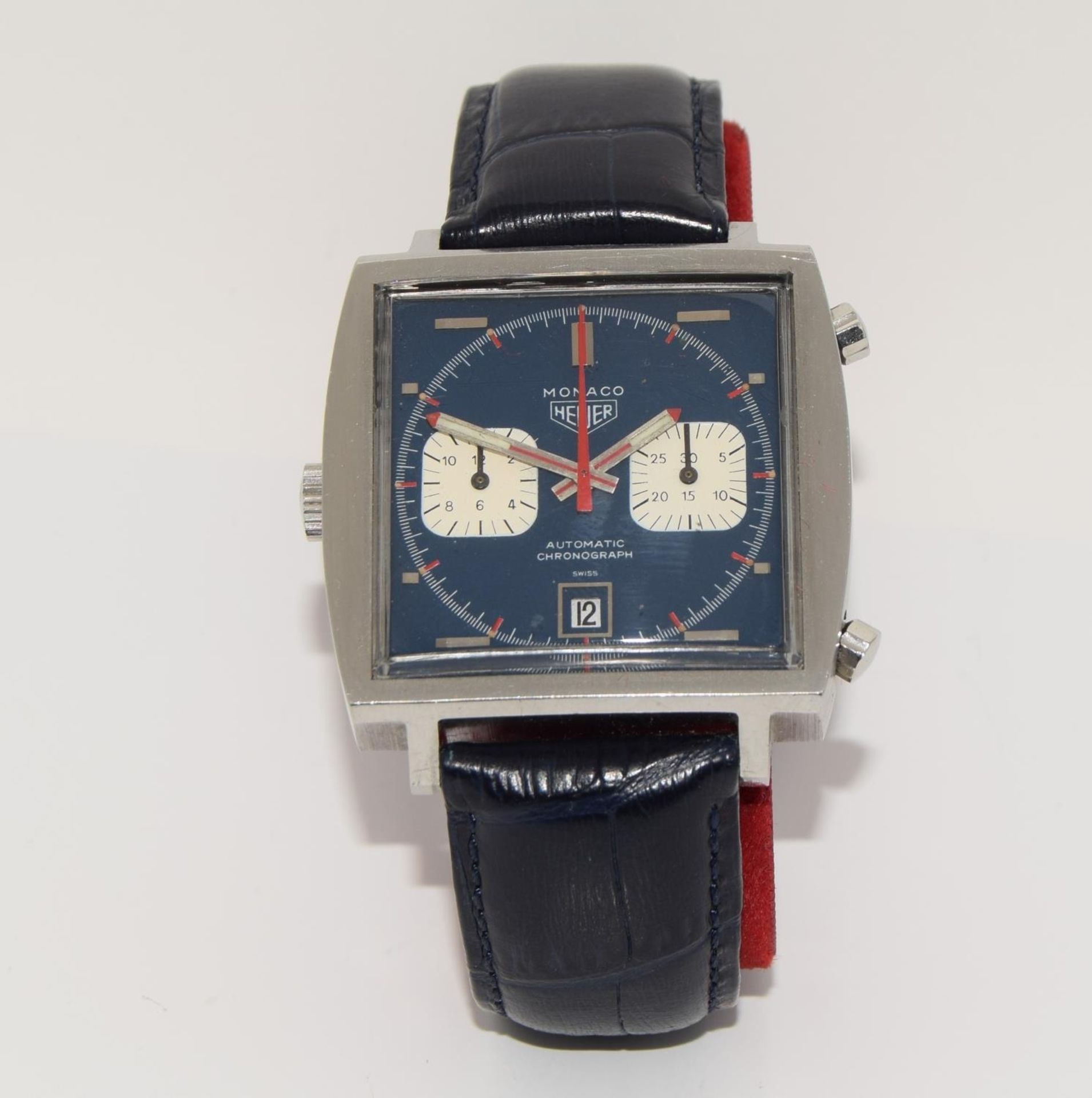 1960 Heuer Monaco, Ref 1133, Box and Papers (ref 11) - Image 2 of 6