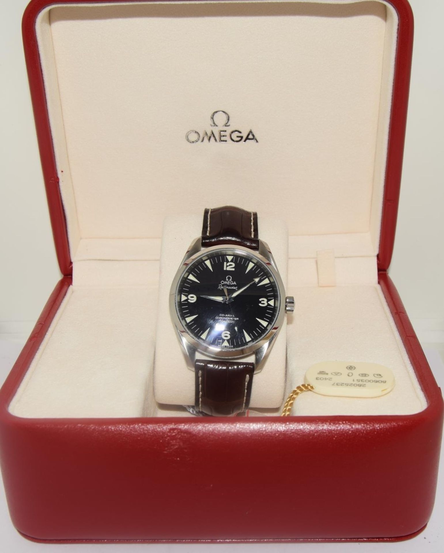Omega Gents Railmaster, 42mm, boxed and papers, from 2003 - Image 2 of 9
