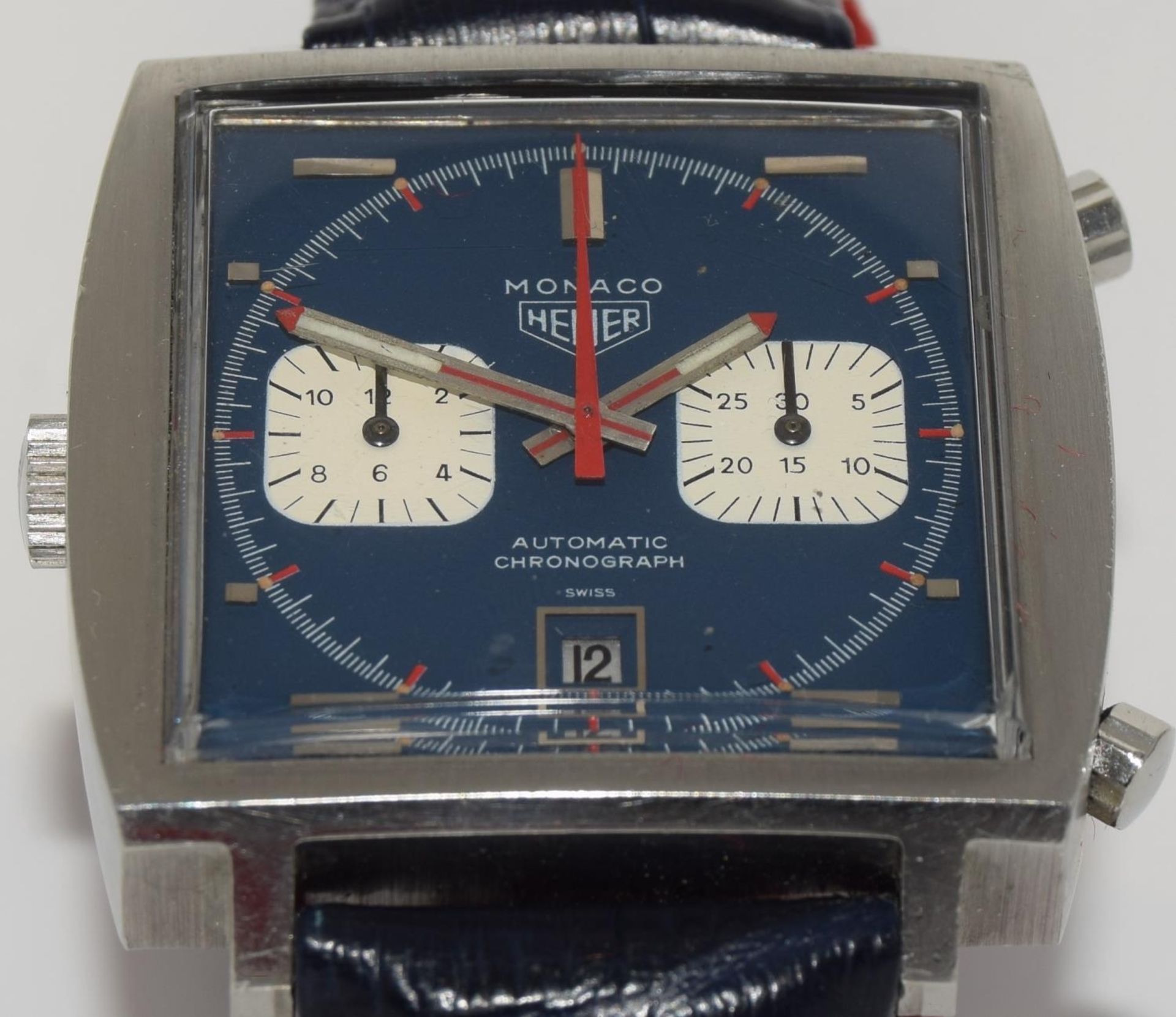 1960 Heuer Monaco, Ref 1133, Box and Papers (ref 11) - Image 3 of 6