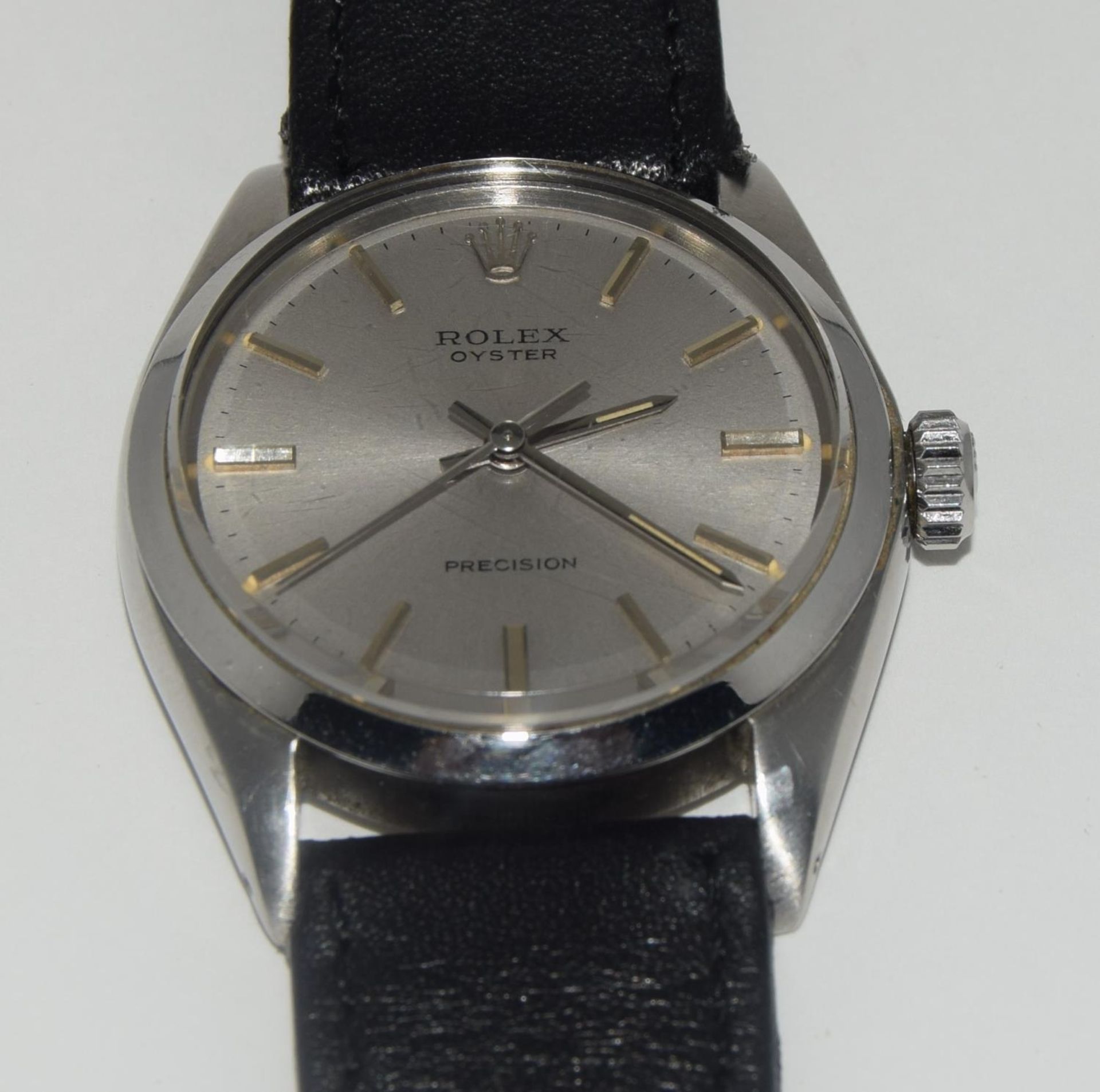 Rolex Oyster Precision silver dial Model 6426, movement 1225 year approx 1973, working condition - Image 7 of 8