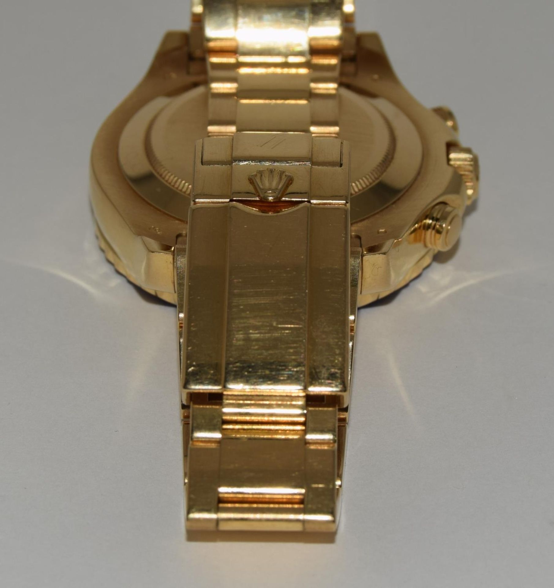 Rolex Yacht Master II, 18ct gold model 116688, Boxed and papers 2012. (ref 30) - Image 7 of 10