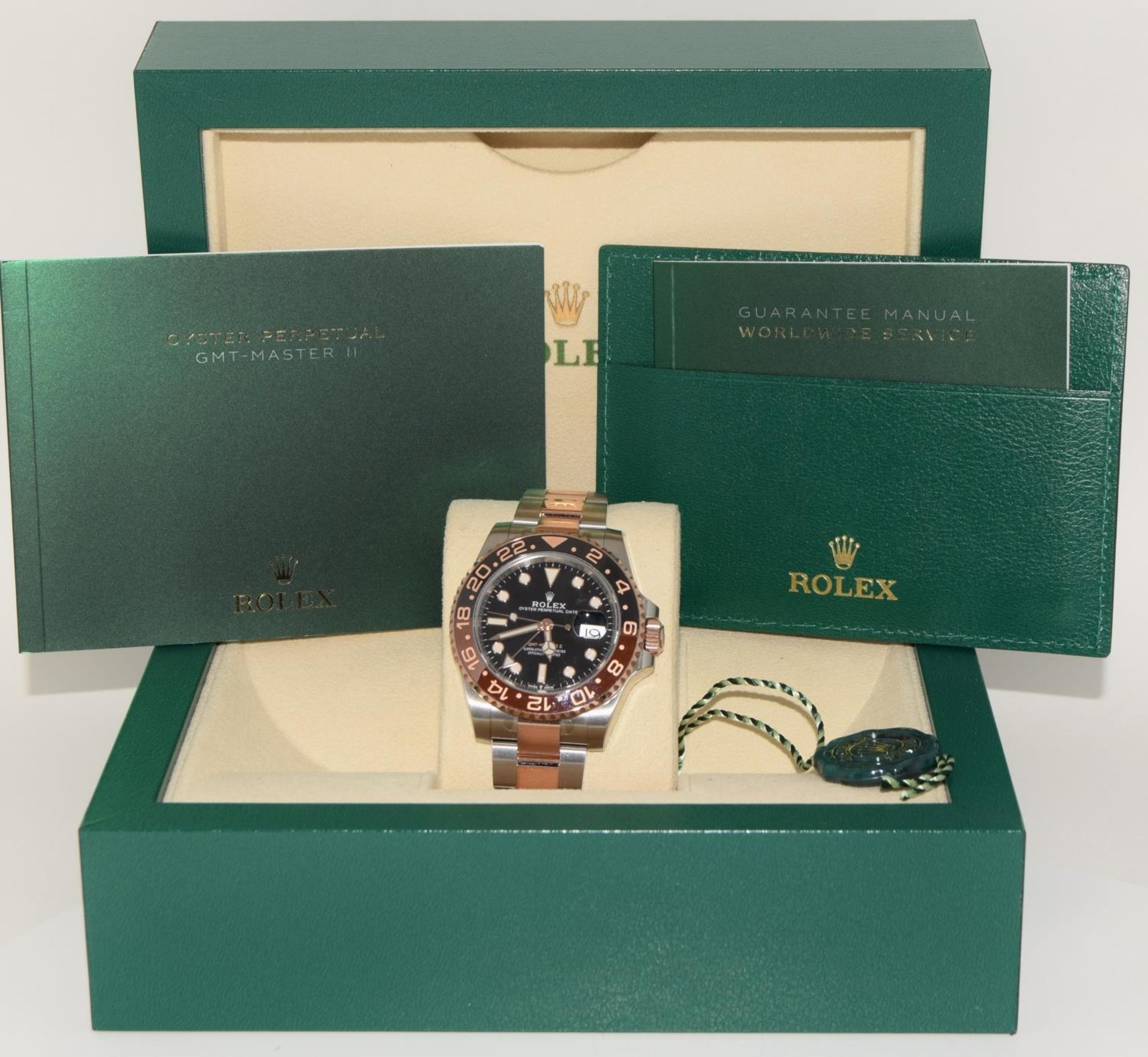 Rolex GMT Bi-Metal Rootbeer model 126711 CHNR 2020, box and papers (ref 100) - Image 12 of 12