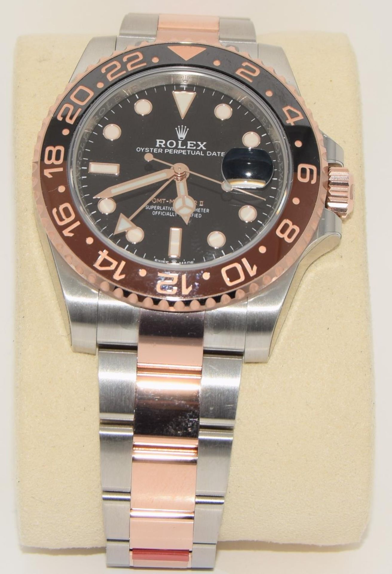 Rolex GMT Bi-Metal Rootbeer model 126711 CHNR 2020, box and papers (ref 100) - Image 11 of 12