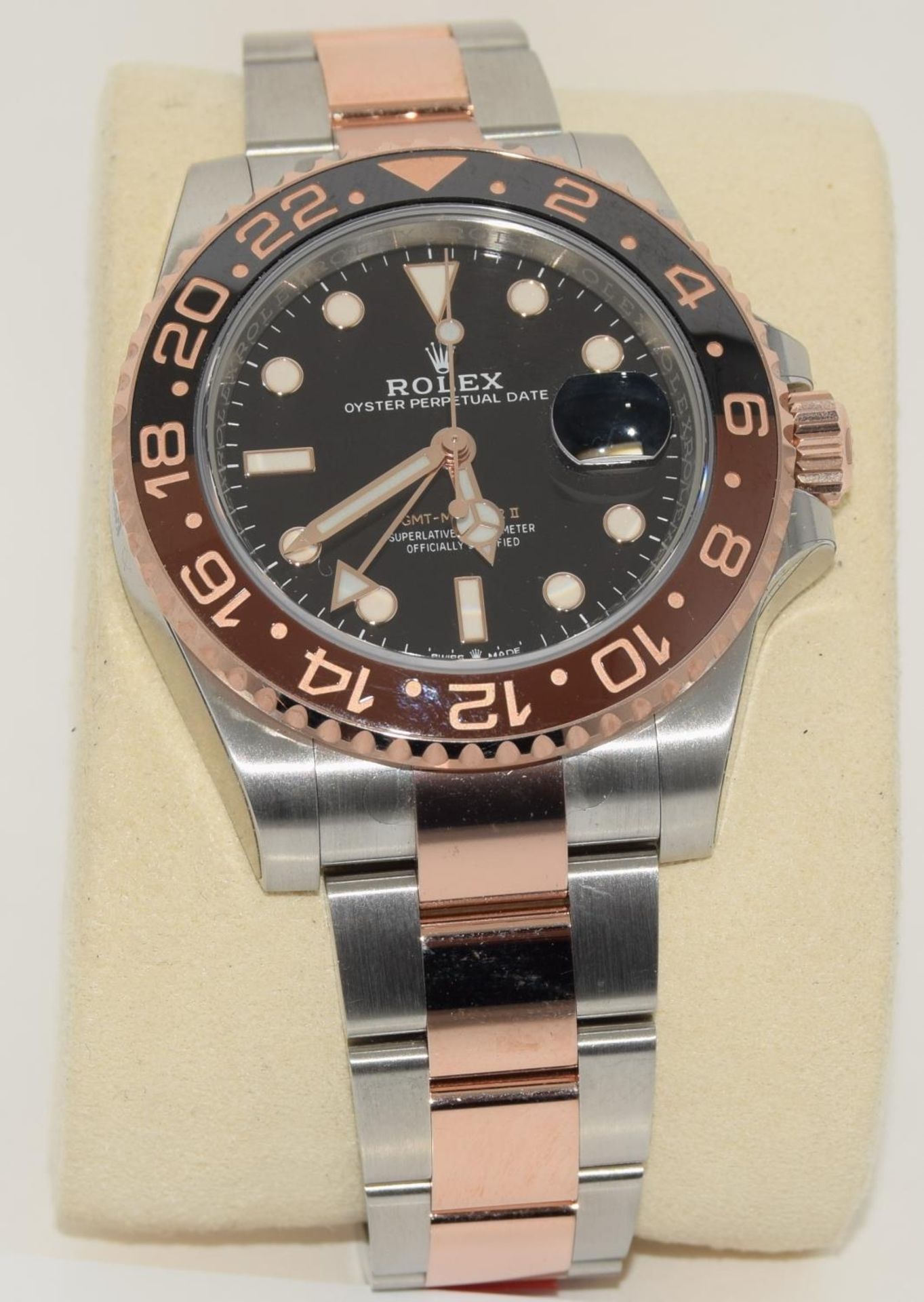 Rolex GMT Bi-Metal Rootbeer model 126711 CHNR 2020, box and papers (ref 100) - Image 2 of 12
