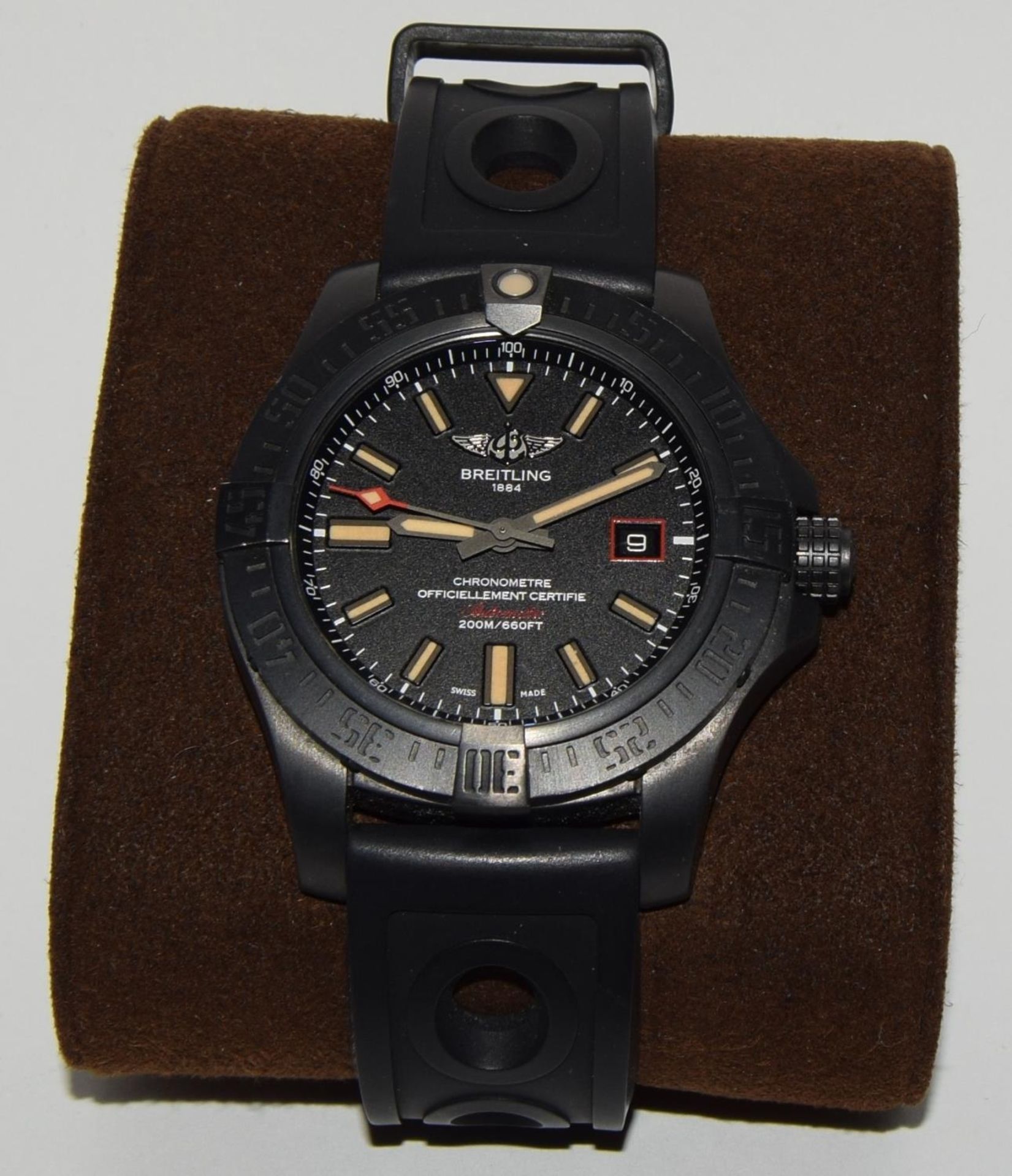 Breitling Avenger Blackbird, Mod V1731110, Box and papers. (ref 64) - Image 9 of 9