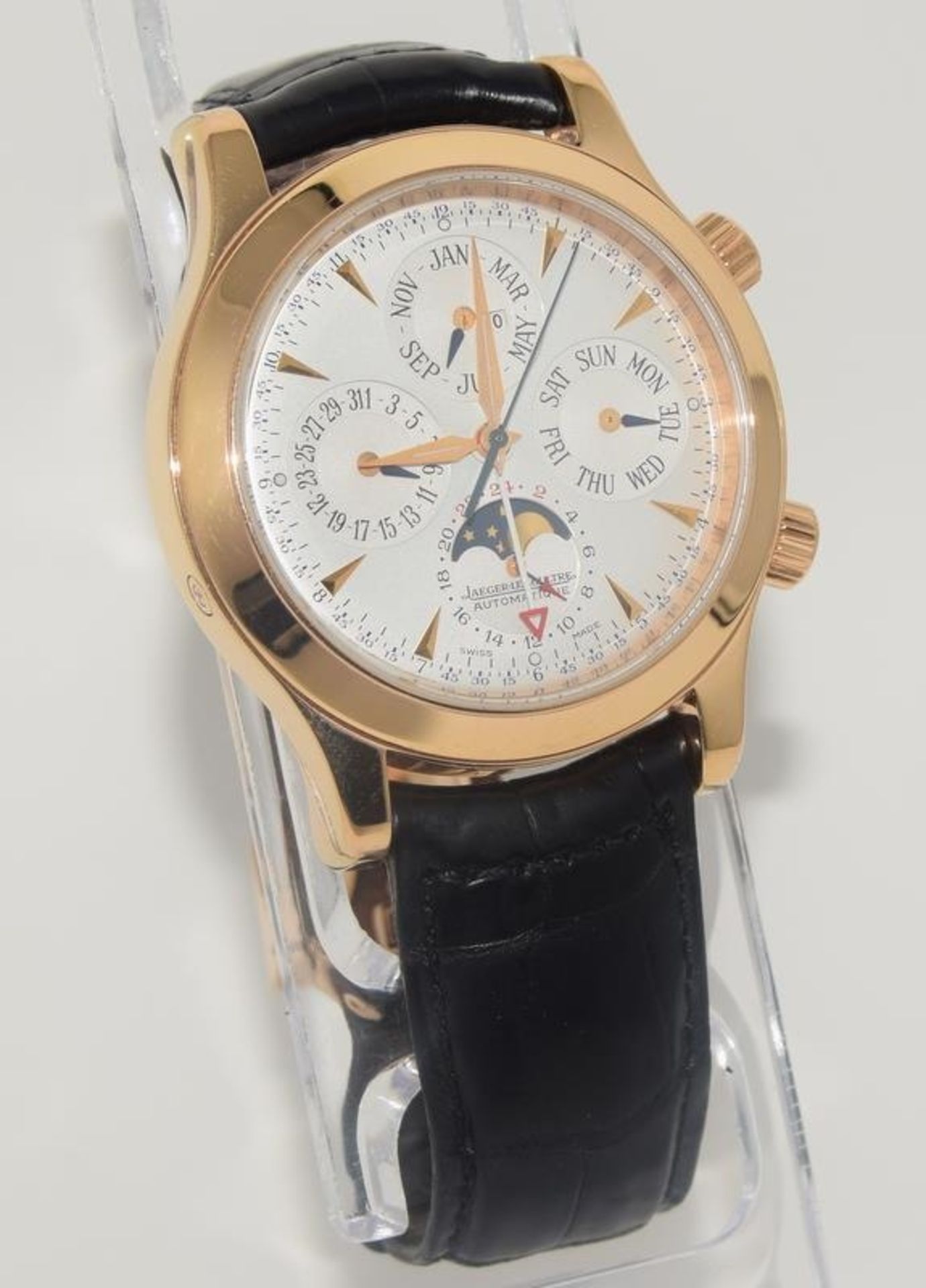 Jaeger Lecoultre Master contorol Grande Memovox in rose gold, automatic perpetual calendar with - Image 3 of 12