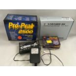 Pro-Peak 2500 AC/DC Delta Pack Fast Charger together with e-station BC6 Balancing charger/