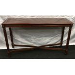 Mahogany serving table 48? wide x 16? deep x 27? tall