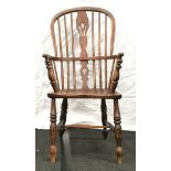 Antique stick back Windsor chair