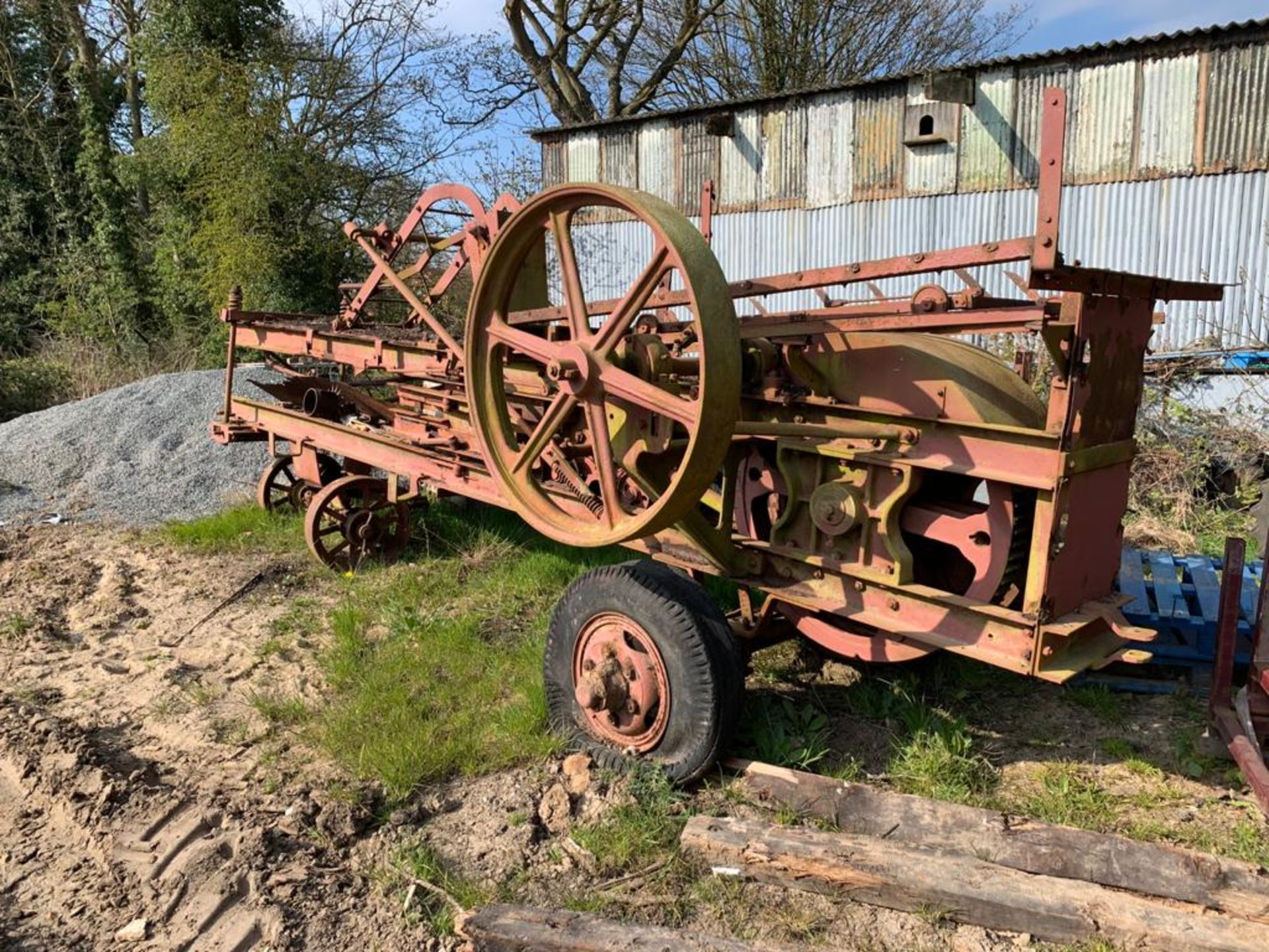 FISHER HUMPHRIES WIRE TIE BALER FOR RESTORATION - Image 3 of 4