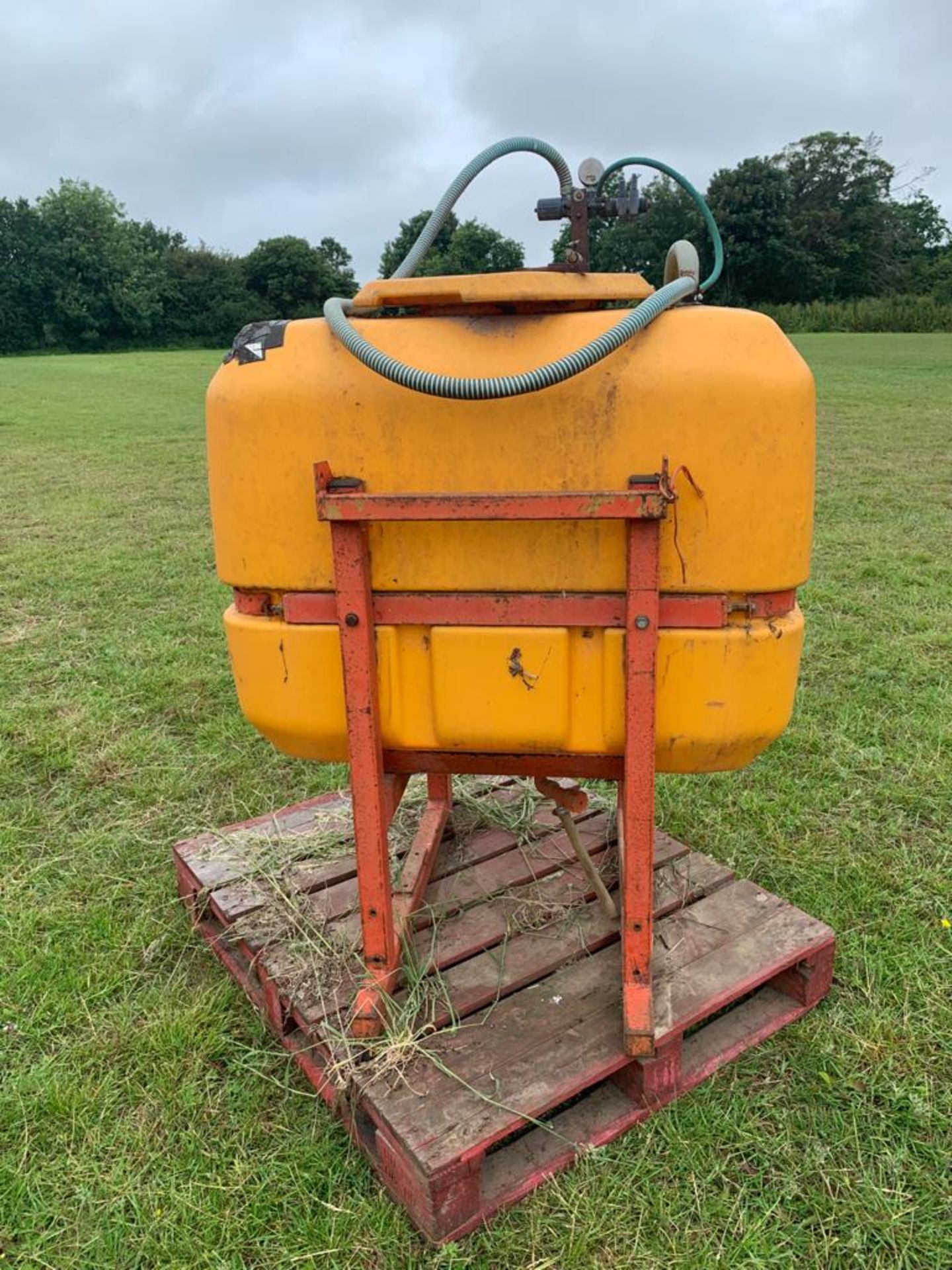 CLAXTON SPRAYER TANK WITH PUMP, - Image 2 of 2