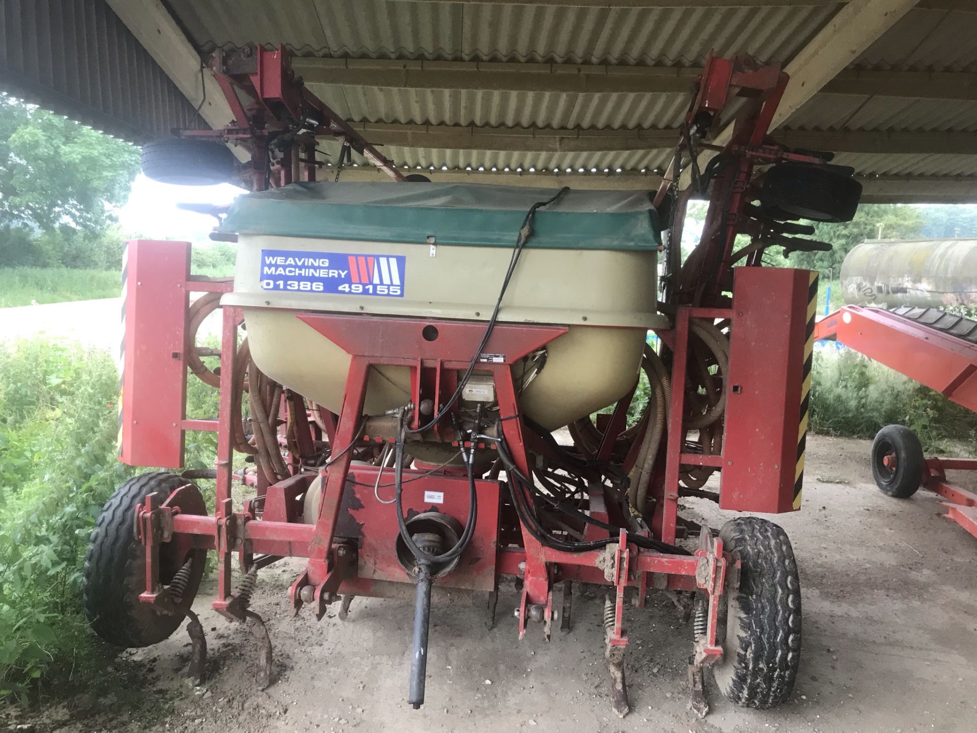 6M WEAVING TINE DRILL, PRE EMERGENCE MARKERS, - Image 2 of 11