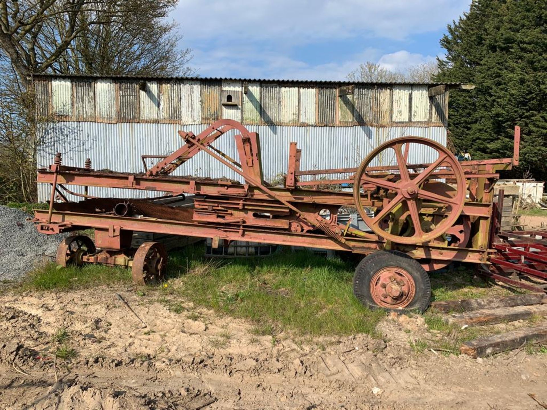 FISHER HUMPHRIES WIRE TIE BALER FOR RESTORATION - Image 4 of 4