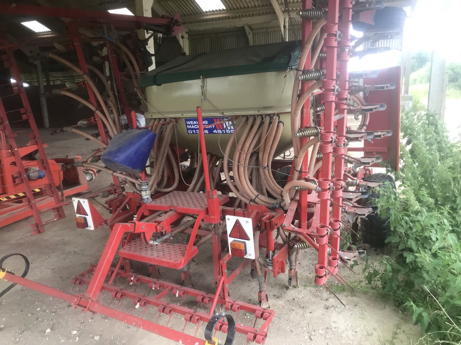 6M WEAVING TINE DRILL, PRE EMERGENCE MARKERS, - Image 10 of 11