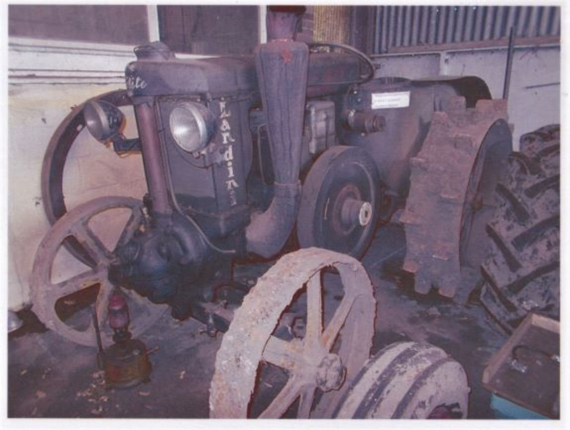 LANDINI VELITE, STEEL WHEELED TRACTOR, 28. - Image 3 of 3