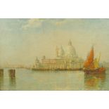 After Arthur Meadows, a good quality print of the Santa Maria, Venice, possibly Medici print, 22"