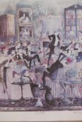 Sue Macartney Snape, 'Charades', signed limited edition print, 40/600, 19" x 16", and another