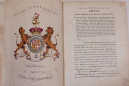 The Martial Achievements of Great Britain and her Allies, from 1799-1815, containing 52 hand