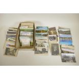 A quantity of assorted postcards to include GB and World topographical interest, socio-historical