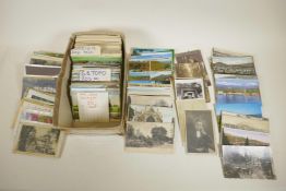 A quantity of assorted postcards to include GB and World topographical interest, socio-historical