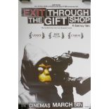 After Banksy, 'Exit through the Gift Shop', film poster, 16½" x 23½"