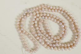 A string of pearls, 46" long