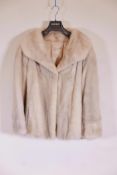 A vintage Harrods ladies' arctic fox fur jacket, by Grosvenor of Canada, in fine condition, 28" long