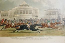 Fore's Racing Scenes, two C19th lithographs after J F Herring Snr, plate 2, The Flying Dutchman