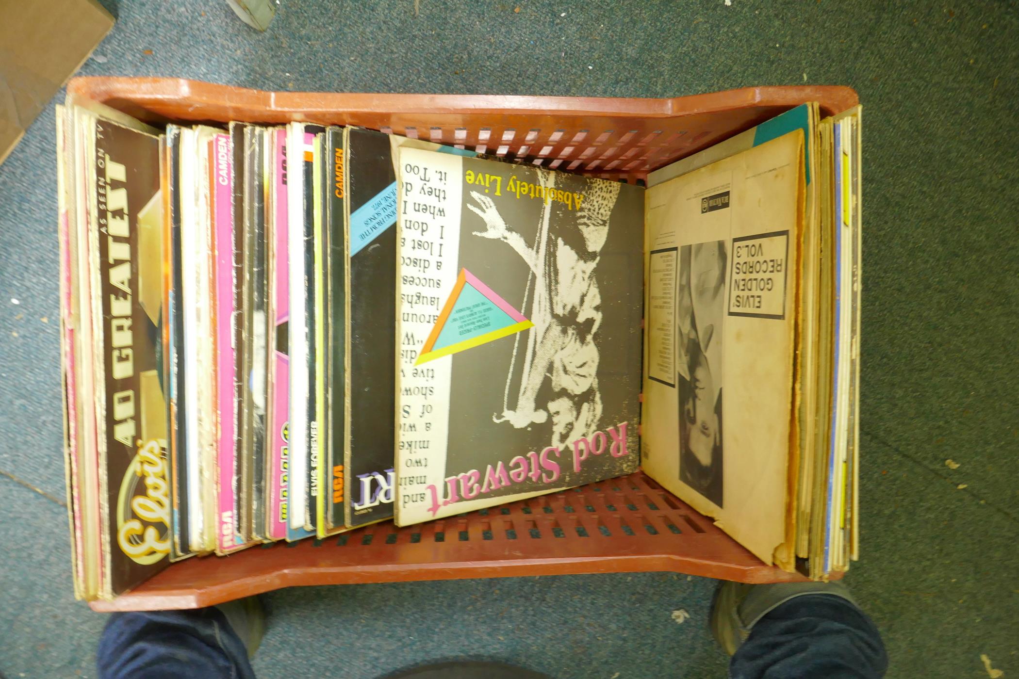 A quantity of vinyl LPs and box sets, Elvis (40+), Pink Floyd, Meatloaf, Rainbow, Queen, Phil - Image 9 of 9