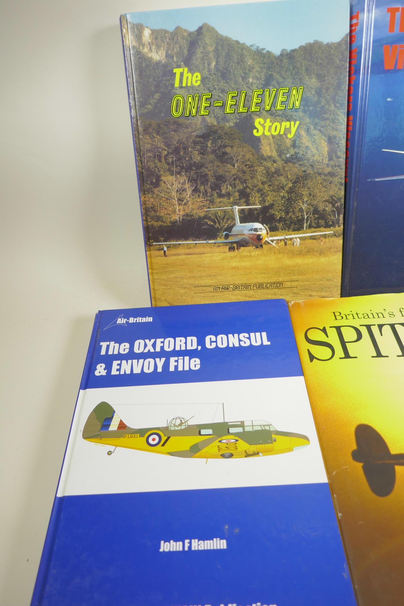 Eight volumes of aircraft specific books, the Anson File, the Oxford Consul and Envoy File, Chipmunk - Image 2 of 5