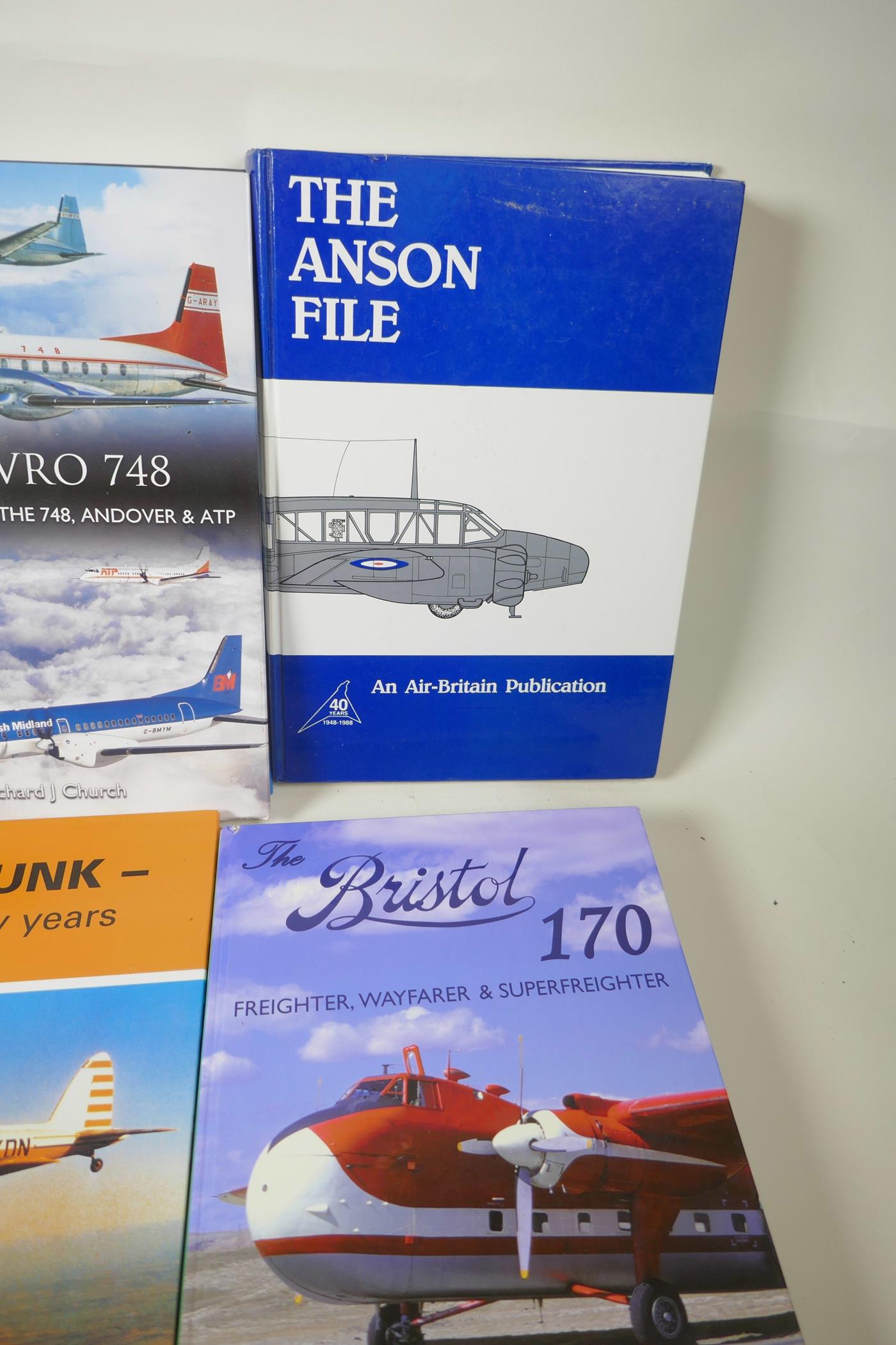 Eight volumes of aircraft specific books, the Anson File, the Oxford Consul and Envoy File, Chipmunk - Image 5 of 5