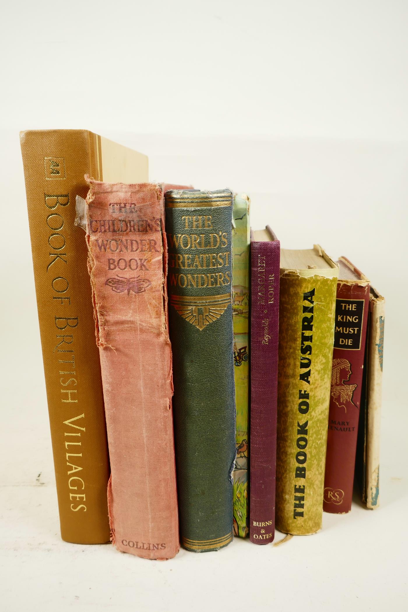 A variety of books including three children's books, Alison Uttley, 'Little Grey Rabbit', with