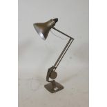 A Hadrill & Horstman Counterbalance work lamp, 31" high max