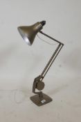 A Hadrill & Horstman Counterbalance work lamp, 31" high max