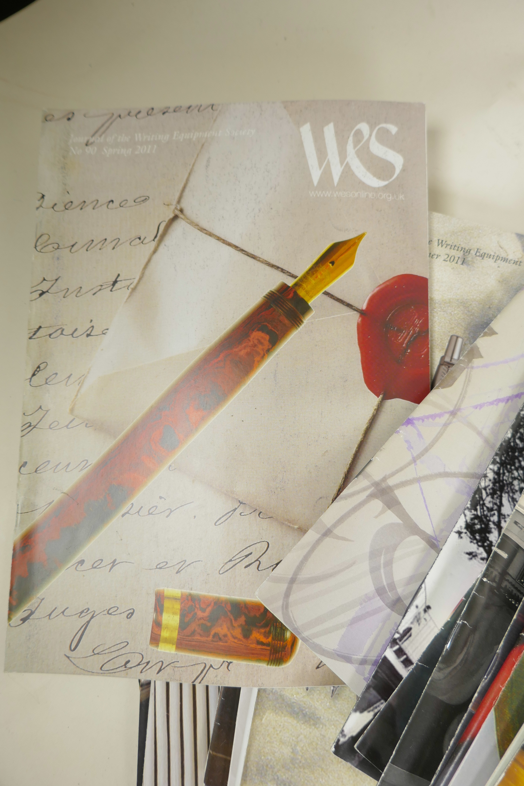 A large collection of the 'Journal of the Writing Equipment Society' magazines, with issues - Image 5 of 6