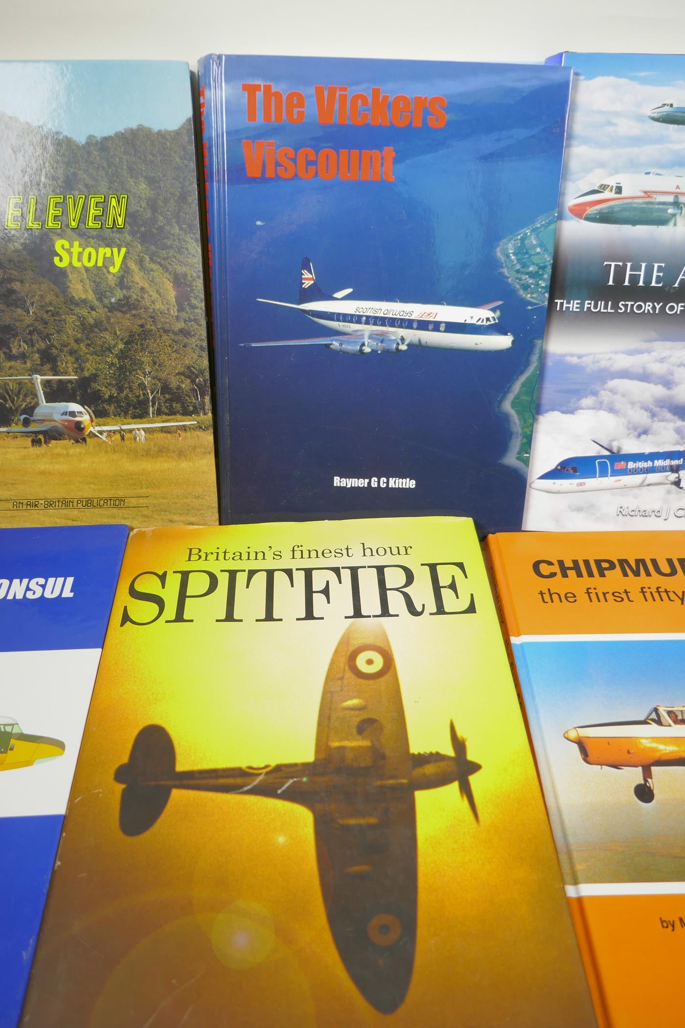 Eight volumes of aircraft specific books, the Anson File, the Oxford Consul and Envoy File, Chipmunk - Image 3 of 5