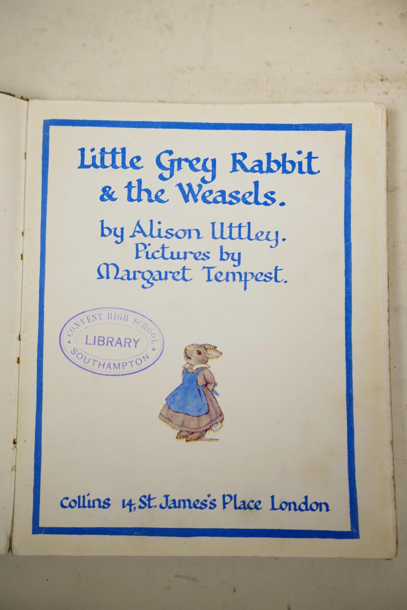 A variety of books including three children's books, Alison Uttley, 'Little Grey Rabbit', with - Image 3 of 12