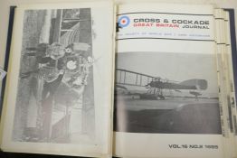 A quantity of Cross and Cockade International Journals from the WWI Aviation Historical Society,