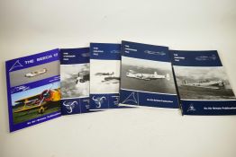 Five volumes, Air Britain aircraft files, the Harvard, the Lancaster, the Halifax, the Beech 17