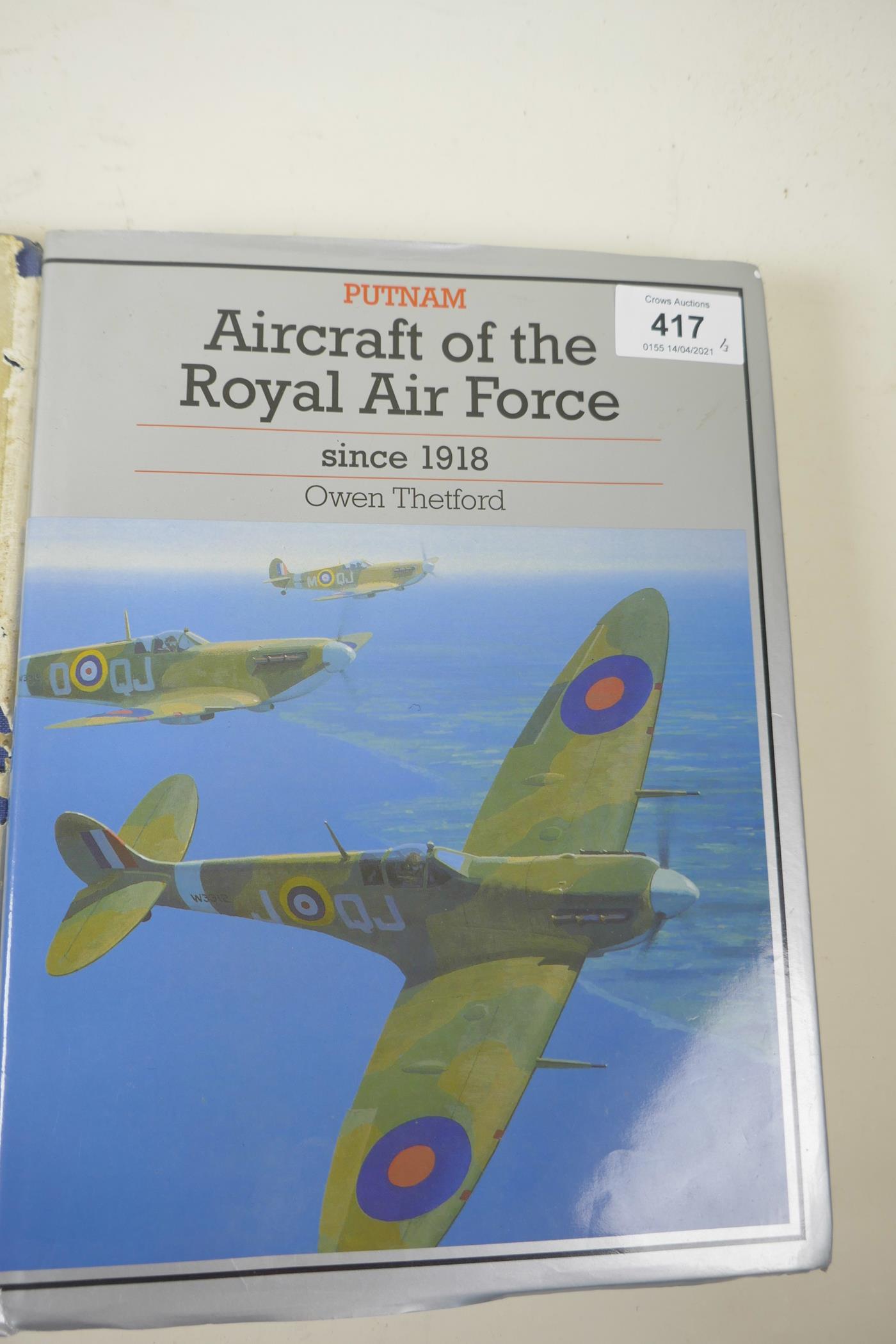 Aircraft of the Royal Air Force since 1918 by Owen Thetford, together with two volumes of ' - Image 4 of 4
