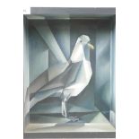 Marlies du Vallon Lohan, 'Seagull in Box', purchased from the Royal Academy Summer Exhibition 1985