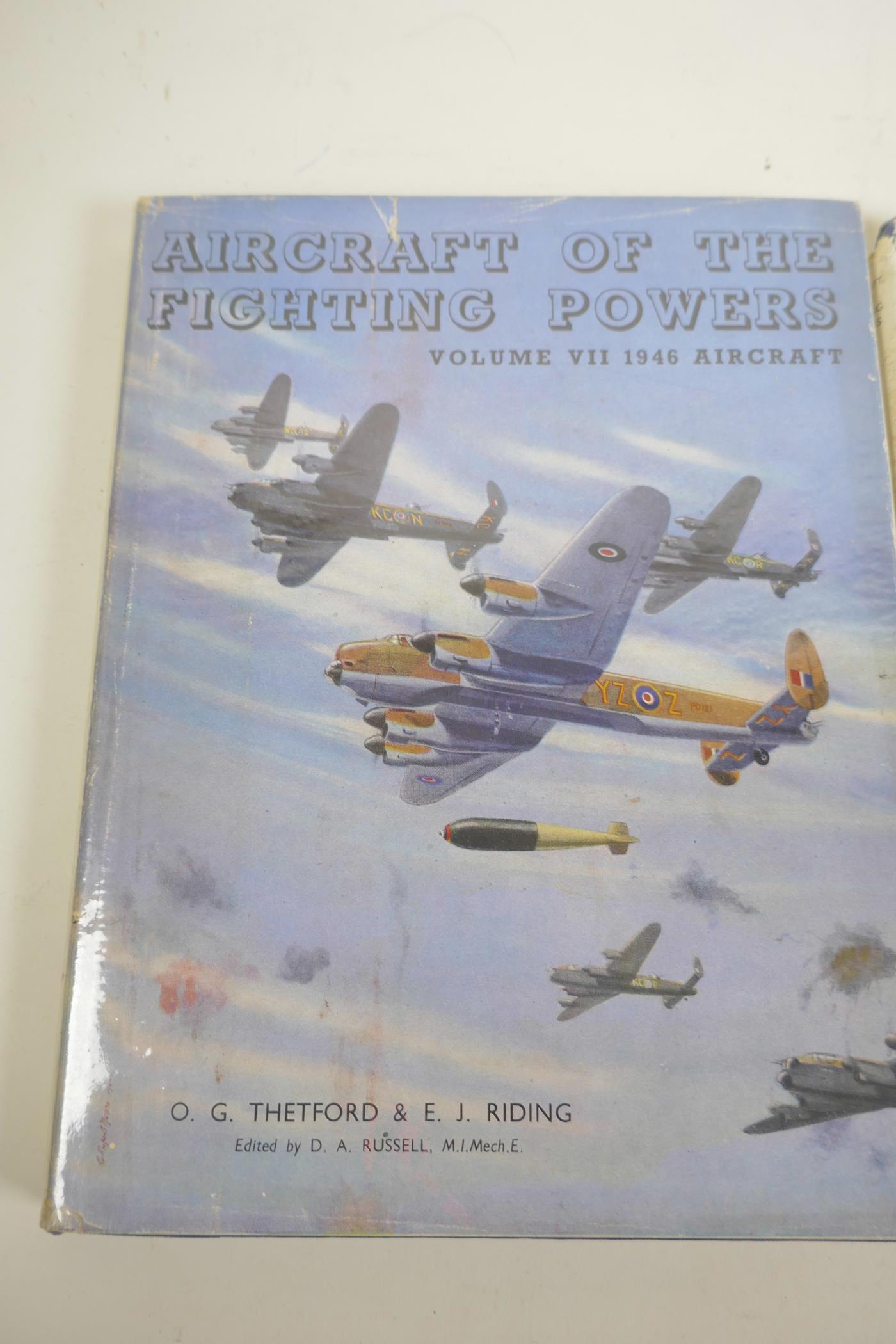 Aircraft of the Royal Air Force since 1918 by Owen Thetford, together with two volumes of ' - Image 2 of 4