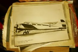 A huge collection of photographs relating to aviation including airports and aircraft portraits etc